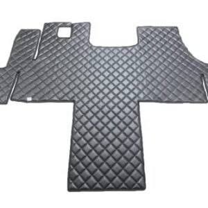 KRAM-TRUCK Auto Fußmatten Kompatibel mit FIAT Ducato, Peugeot Boxer, Citroen Jumper ab 2007, Grau, Schwamm Kunstleder 1 cm, Hygienezertifikat, Komfortable Bezüge - Image 6